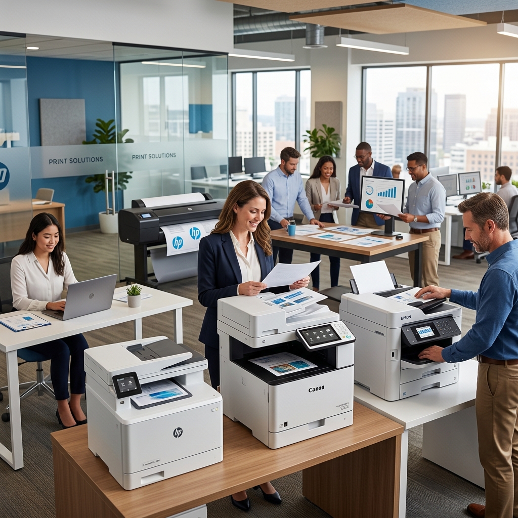 Professional printer team at Geek Repair LLC